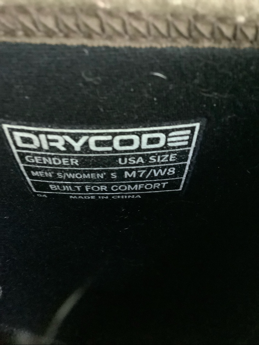 NWOT DRYCODE Rubber Waterproof Boots M7/W8 - Picture 7 of 7